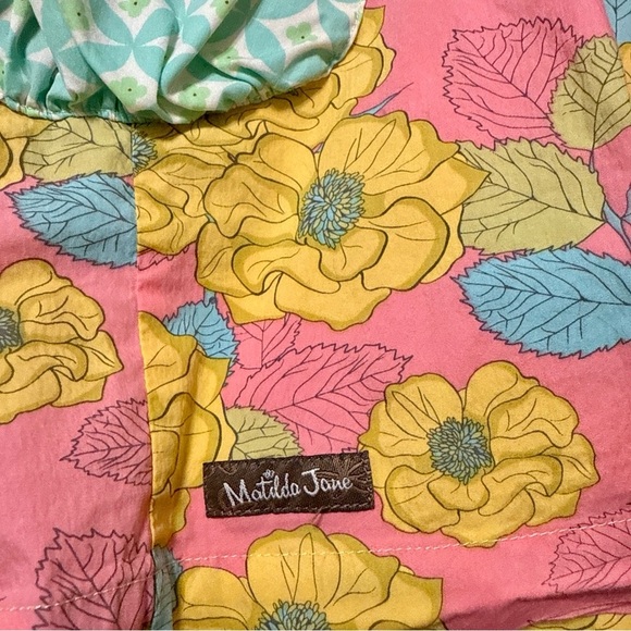 Matilda Jane Butterfly Lulu Floral Little Girl’s Dress sz 6 - Picture 4 of 10